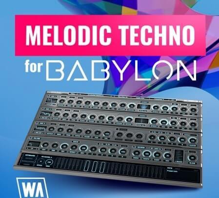 WA Production Melodic Techno For Babylon Synth Presets